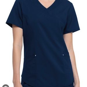 Blue scrubstar scrub top size 2xl